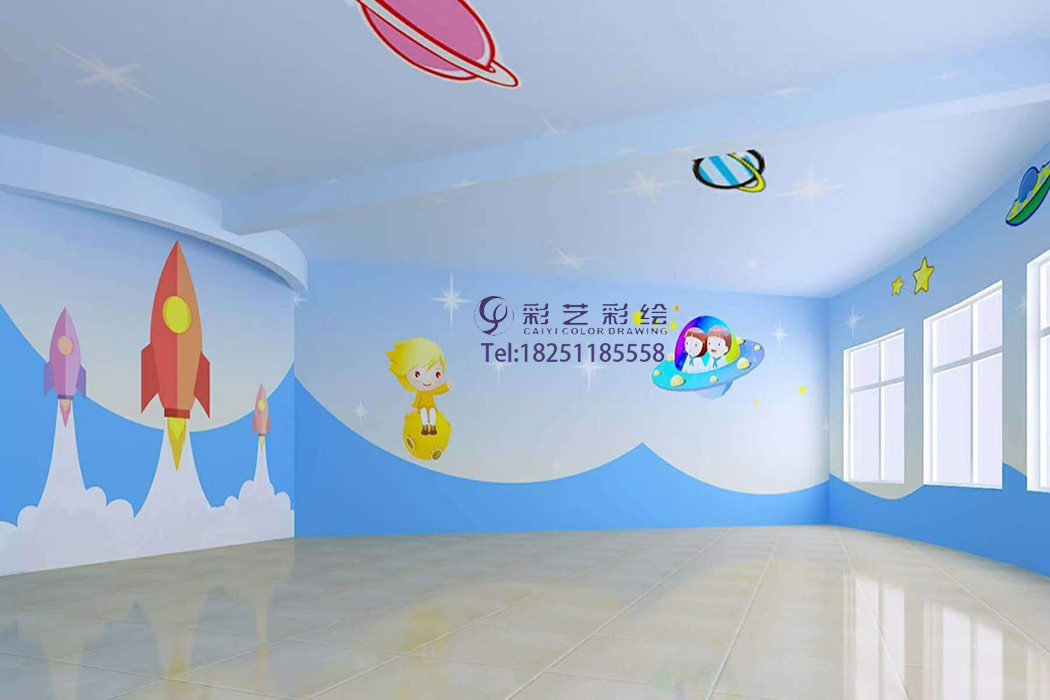 苏州喷绘画,苏州创意涂鸦,苏州墙上彩绘