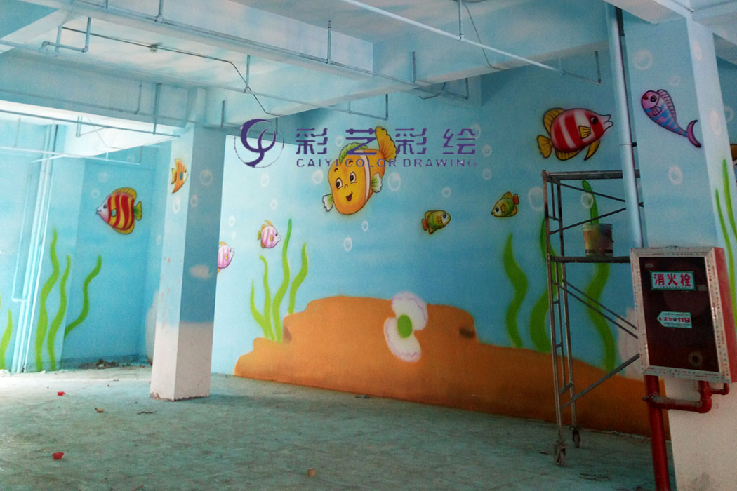 苏州3d彩绘,苏州喷画,苏州墙绘