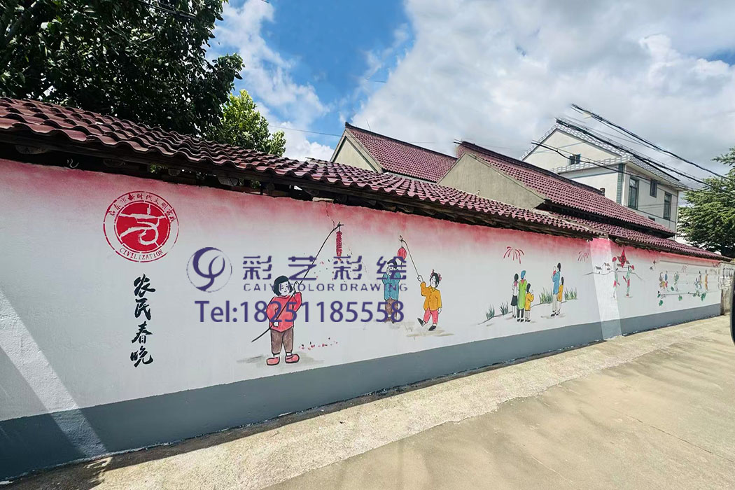 苏州喷绘画,苏州创意涂鸦,苏州墙体彩绘