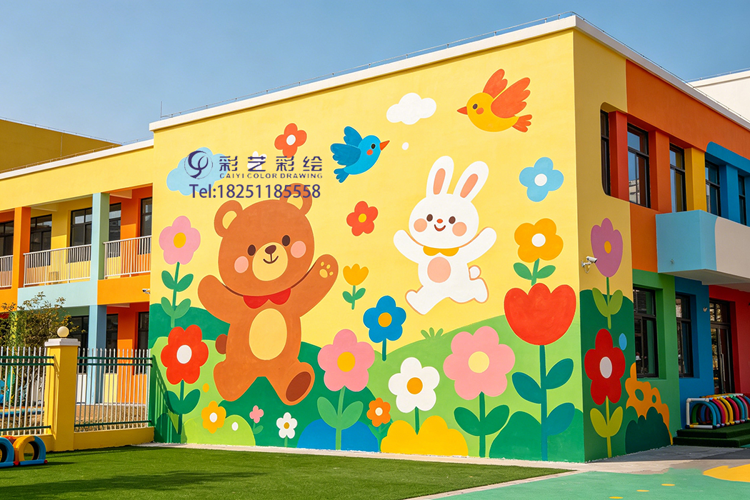 苏州喷图,苏州墙体绘画,苏州墙画
