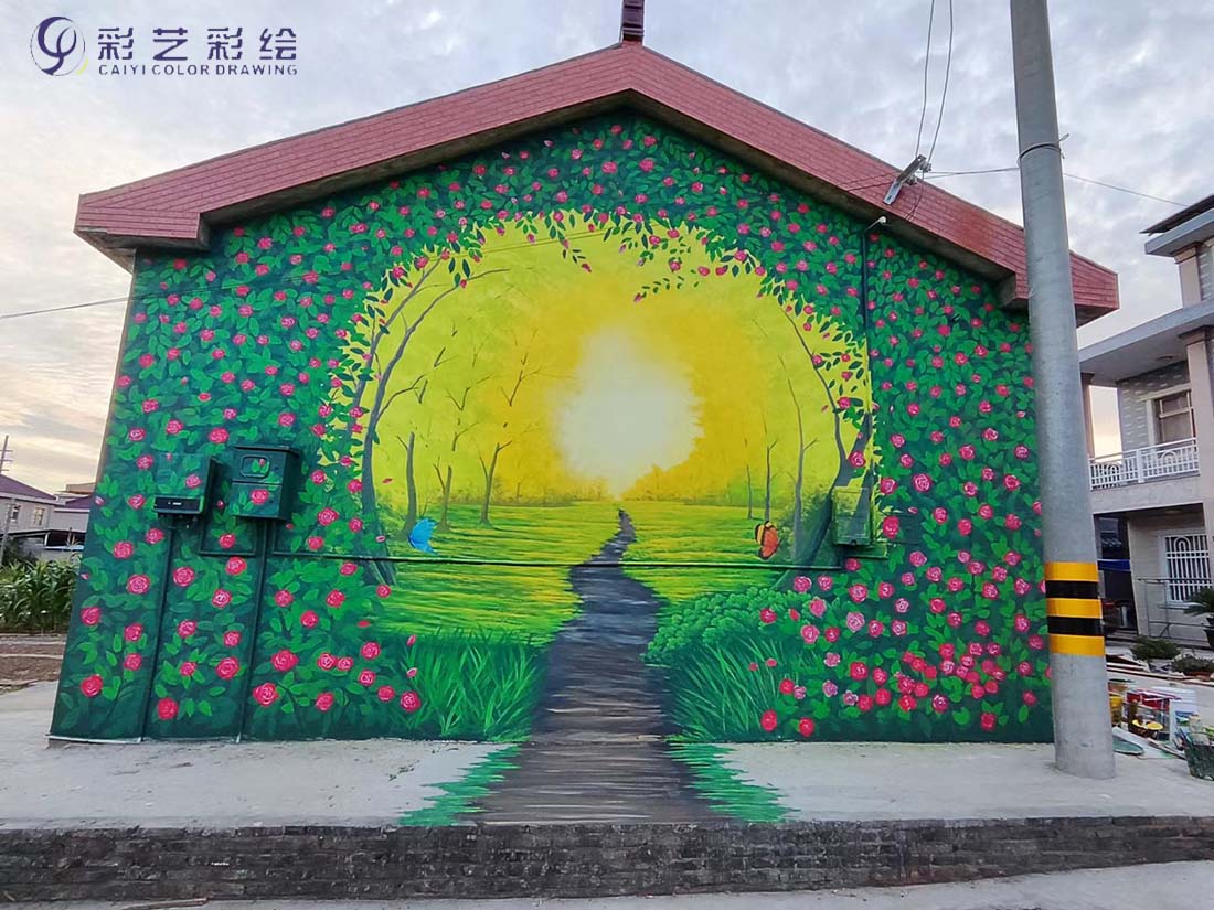 泰州乡村文化墙