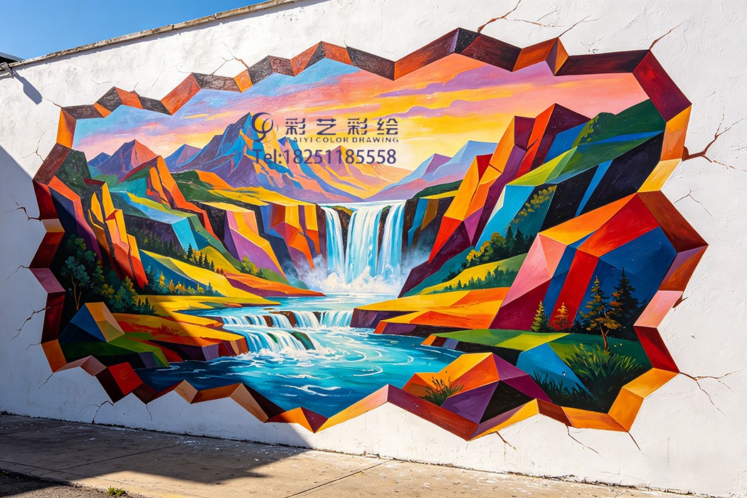 苏州3D墙体彩绘