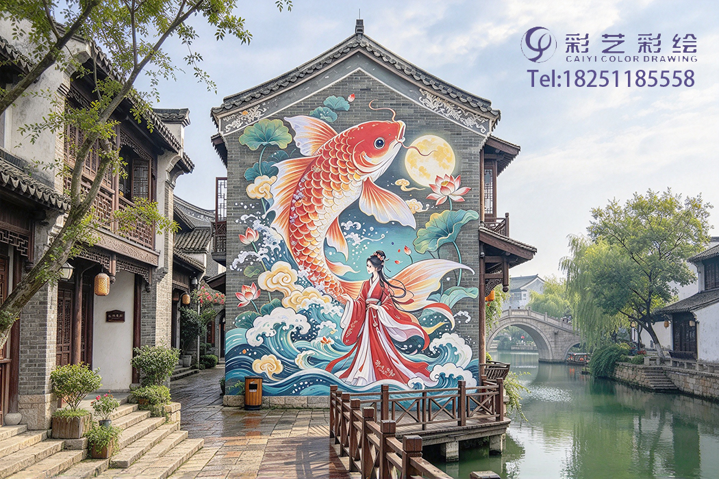 苏州彩绘画